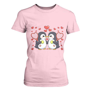 Cute XOXO Tennis Player T Shirt For Women Valentines Day Gift TS12 Light Pink Print Your Wear