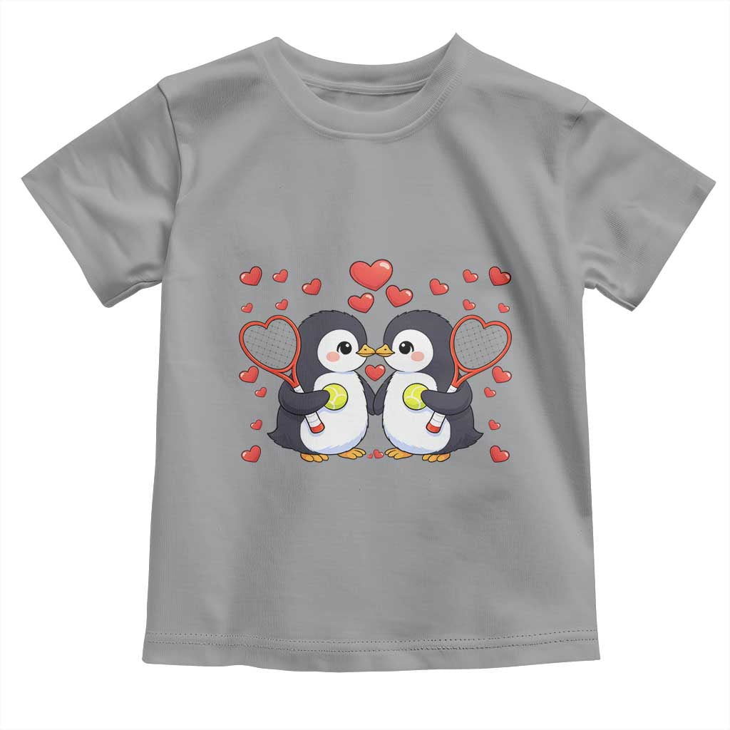 Cute XOXO Tennis Player Toddler T Shirt Valentines Day Gift TS12 Sport Gray Print Your Wear