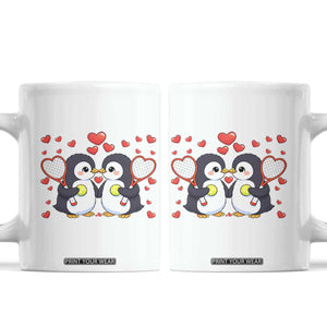 Cute XOXO Tennis Player Coffee Mug Valentines Day Gift TS12 White Print Your Wear