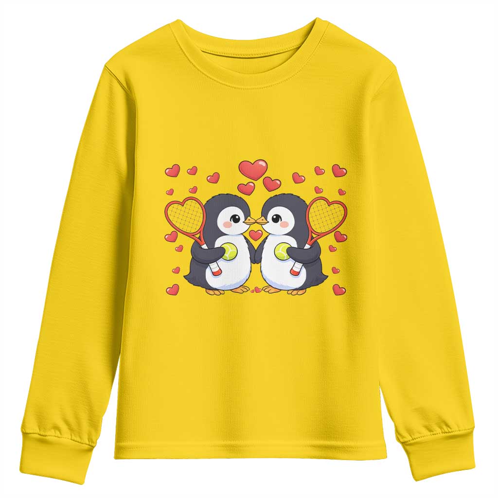 Cute XOXO Tennis Player Youth Sweatshirt Valentines Day Gift TS12 Daisy Print Your Wear
