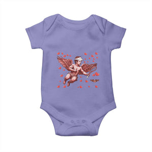 Cute Cupid Tennis Angel Baby Onesie Valentines Day Gift TS12 Violet Print Your Wear