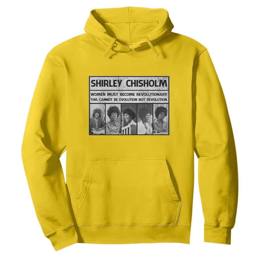 Shirley Chisholm Quote Hoodie Women Must Become Revolutionary TS12 Daisy Print Your Wear