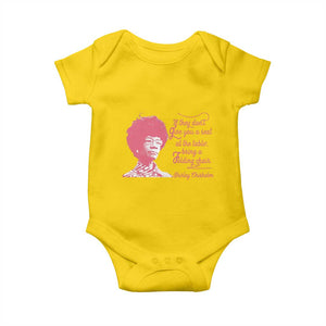 Shirley Chisholm Baby Onesie Bring A Folding Chair Quote TS12 Daisy Print Your Wear