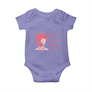 Shirley Chisholm Baby Onesie Bring A Folding Chair Quote TS12 Violet Print Your Wear