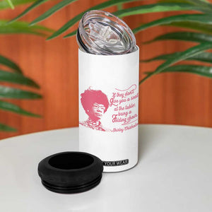 Shirley Chisholm 4 in 1 Can Cooler Tumbler Bring A Folding Chair Quote TS12 Print Your Wear