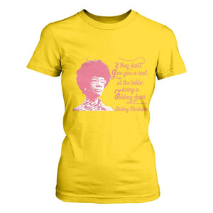 Shirley Chisholm T Shirt For Women Bring A Folding Chair Quote TS12 Daisy Print Your Wear