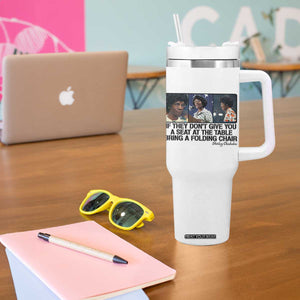 Shirley Chisholm Seat At The Table Quote Tumbler With Handle Strong Black Women Pride TS12 Print Your Wear