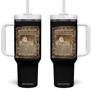 Vintage Newspaper Shirley Chisholm Tumbler With Handle Black History Month Gift TS12 One Size: 40 oz Black Print Your Wear