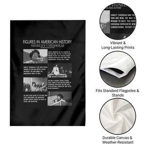 Shirley Chisholm Garden Flag Black Woman Leadership Icon TS12 Print Your Wear