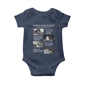 Shirley Chisholm Legacy Baby Onesie Civil Rights Woman Leader TS12 Navy Print Your Wear