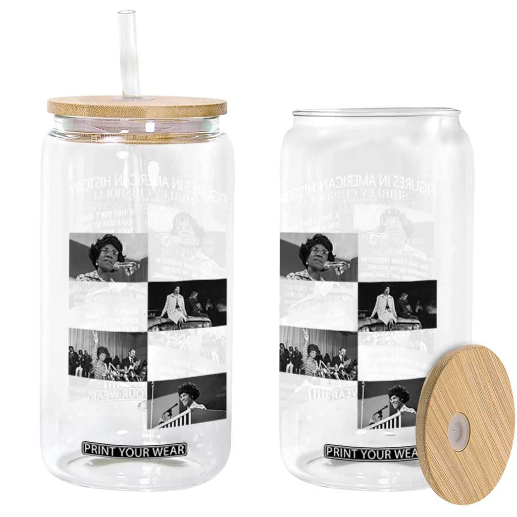 Shirley Chisholm Legacy Glass Can Civil Rights Woman Leader TS12 Print Your Wear