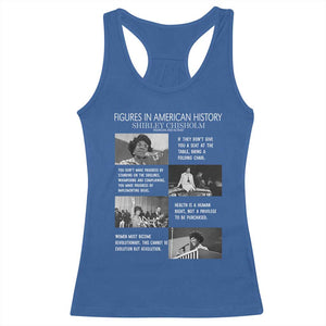 Shirley Chisholm Legacy Racerback Tank Top Civil Rights Woman Leader TS12 Royal Blue Print Your Wear