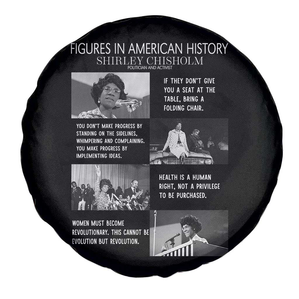 Shirley Chisholm Legacy Spare Tire Cover Civil Rights Woman Leader TS12 Print Your Wear