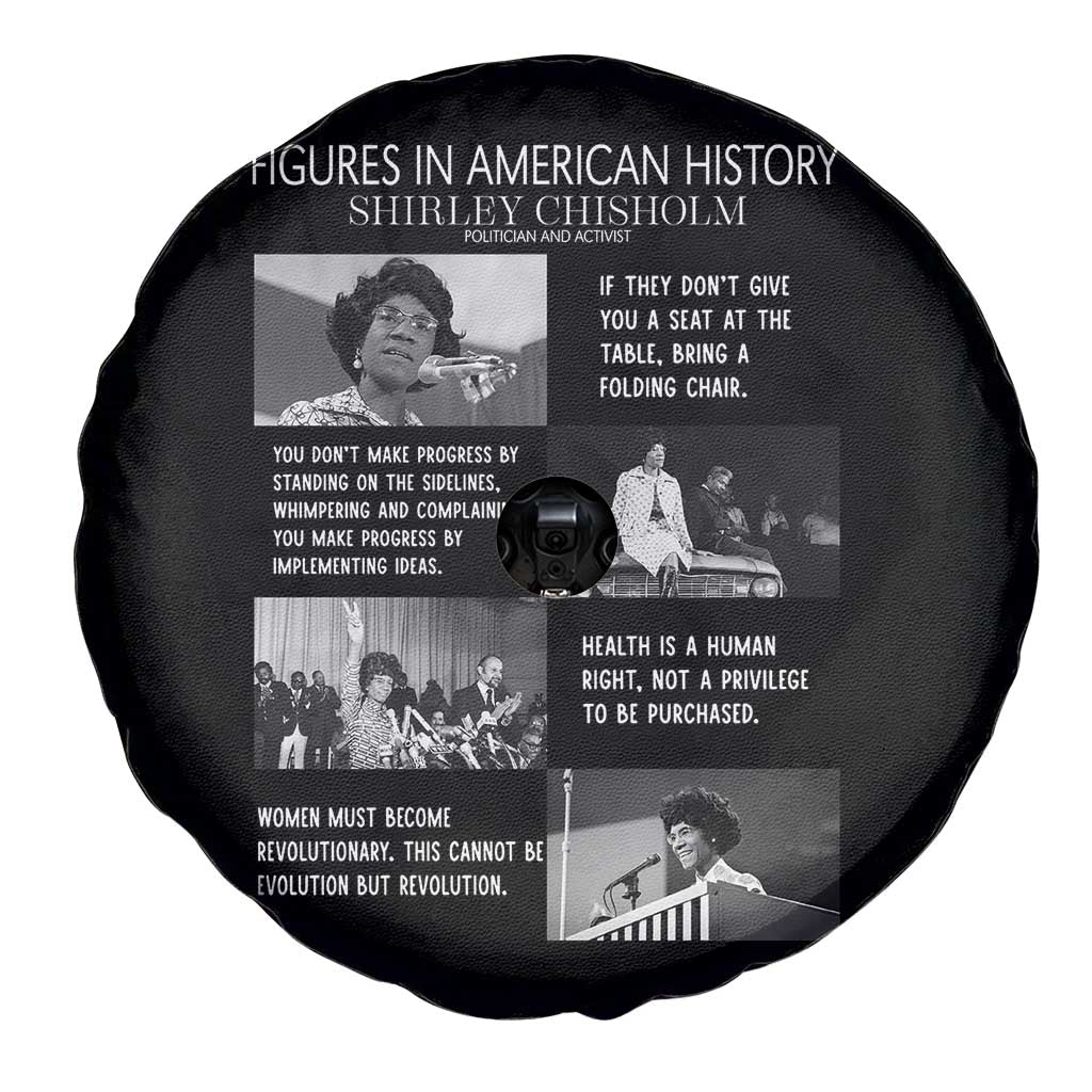 Shirley Chisholm Legacy Spare Tire Cover Civil Rights Woman Leader TS12 Print Your Wear