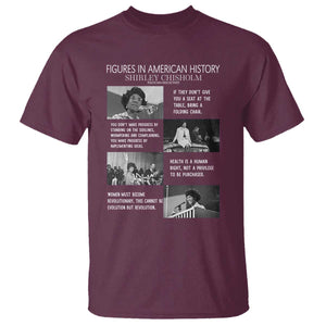 Shirley Chisholm Legacy T Shirt Civil Rights Woman Leader TS12 Maroon Print Your Wear