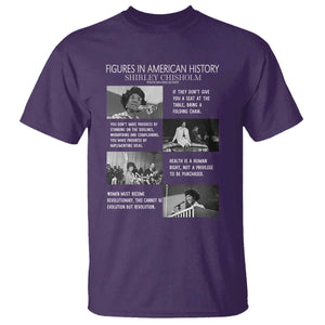 Shirley Chisholm Legacy T Shirt Civil Rights Woman Leader TS12 Purple Print Your Wear