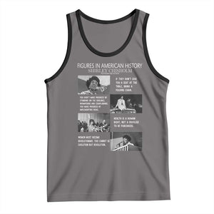 Shirley Chisholm Legacy Tank Top Civil Rights Woman Leader TS12 Deep Heather Black Print Your Wear