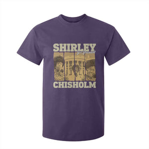 Shirley Chisholm For President T Shirt For Kid Historic Women Leader TS12 Purple Print Your Wear