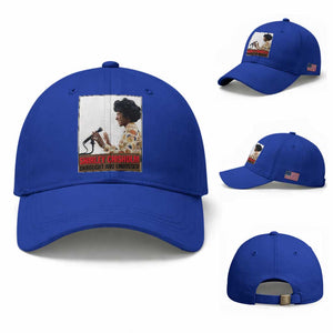 Shirley Chisholm Feminist Empowerment Baseball Cap Unbought And Unbossed TS12 Baseball Cap Universal Fit Royal Blue Print Your Wear