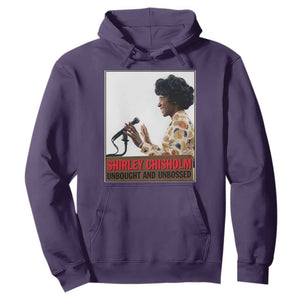 Shirley Chisholm Feminist Empowerment Hoodie Unbought And Unbossed TS12 Purple Print Your Wear