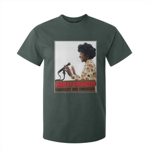 Shirley Chisholm Feminist Empowerment T Shirt For Kid Unbought And Unbossed TS12 Dark Forest Green Print Your Wear