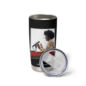 Shirley Chisholm Feminist Empowerment Tumbler Cup Unbought And Unbossed TS12 Print Your Wear