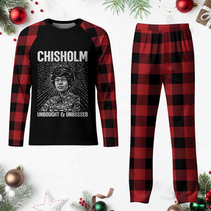Shirley Chisholm Unbought And Unbossed Feminist Plaid Pajama Set TS12 Buffalo Plaid Print Your Wear