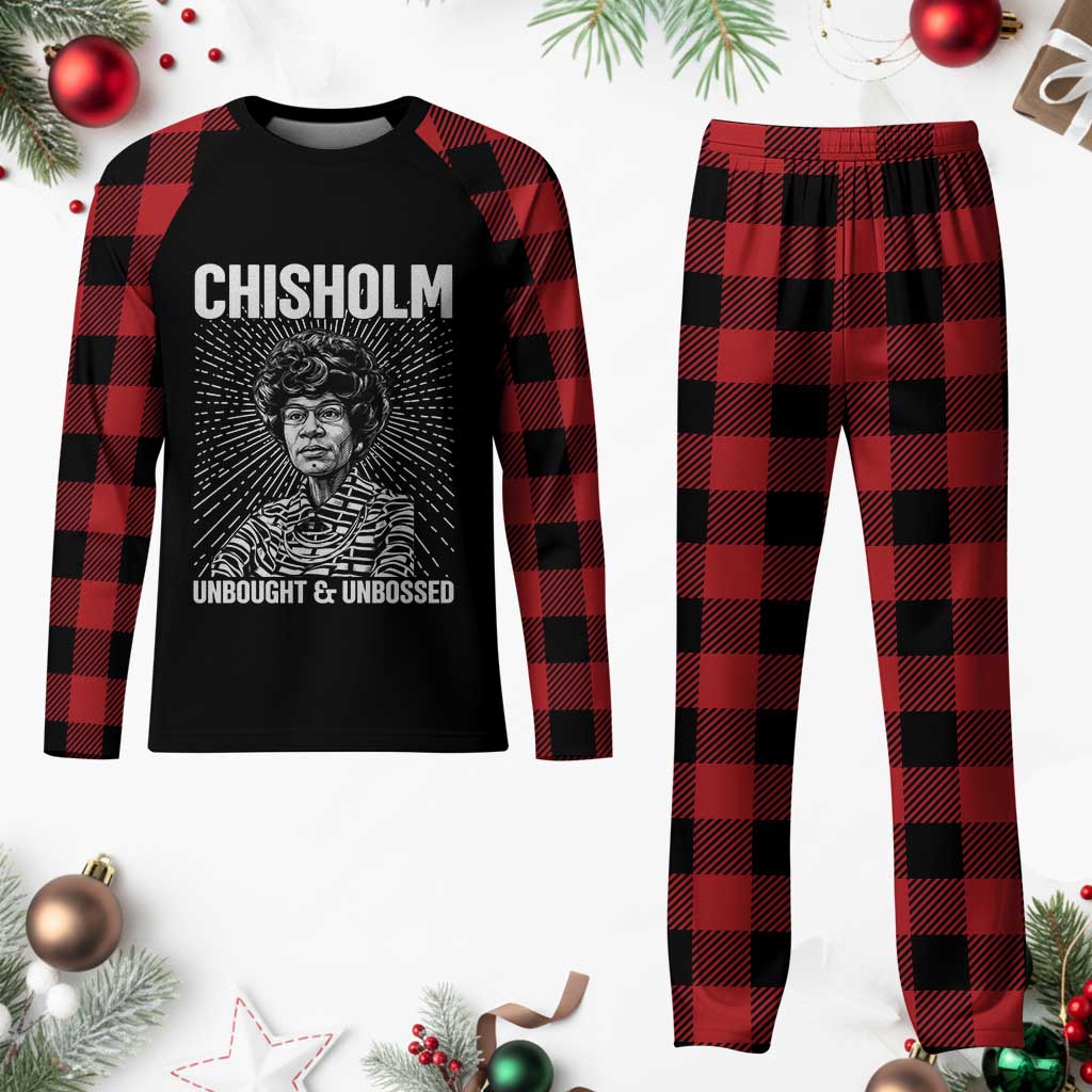 Shirley Chisholm Unbought And Unbossed Feminist Plaid Pajama Set TS12 Buffalo Plaid Print Your Wear
