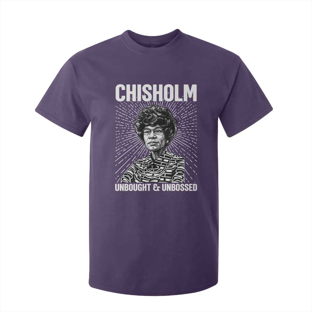 Shirley Chisholm Unbought And Unbossed Feminist T Shirt For Kid TS12 Purple Print Your Wear