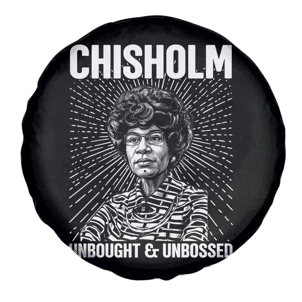 Shirley Chisholm Unbought And Unbossed Feminist Spare Tire Cover TS12 Print Your Wear