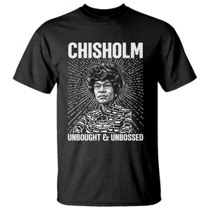 Shirley Chisholm Unbought And Unbossed Feminist T Shirt TS12 Black Print Your Wear