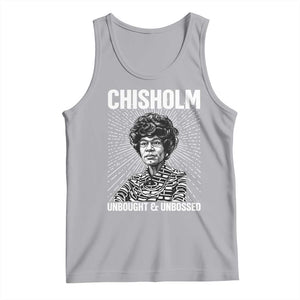 Shirley Chisholm Unbought And Unbossed Feminist Tank Top TS12 Athletic Heather Print Your Wear