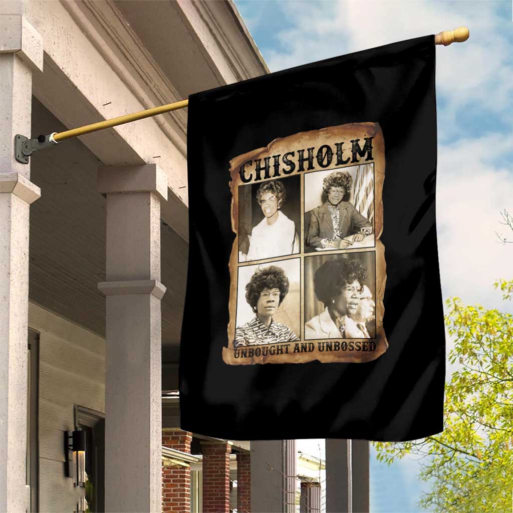 Vintage Shirley Chisholm Unbought And Unbossed Garden Flag Womens History Month TS12 Print Your Wear