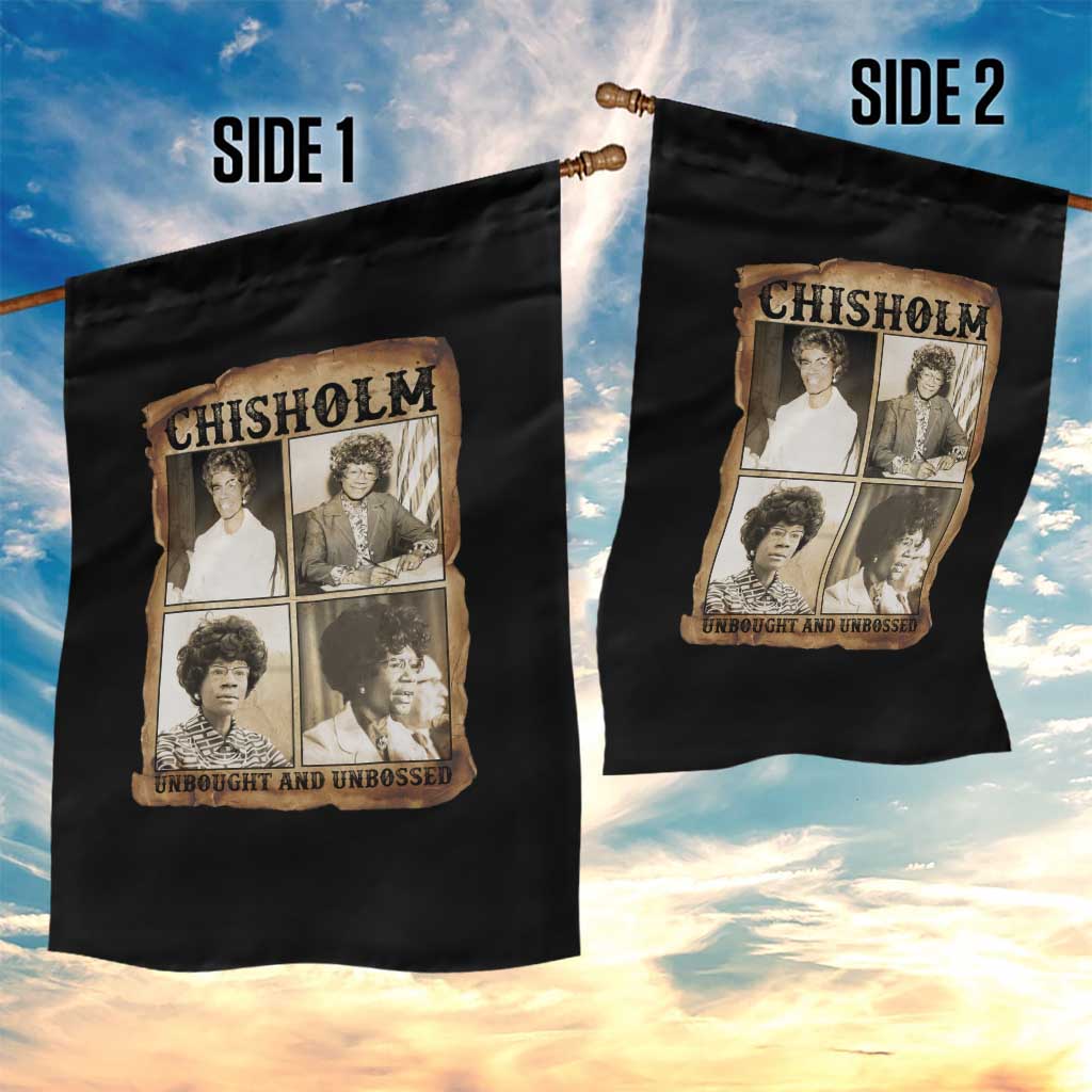 Vintage Shirley Chisholm Unbought And Unbossed Garden Flag Womens History Month TS12 Print Your Wear