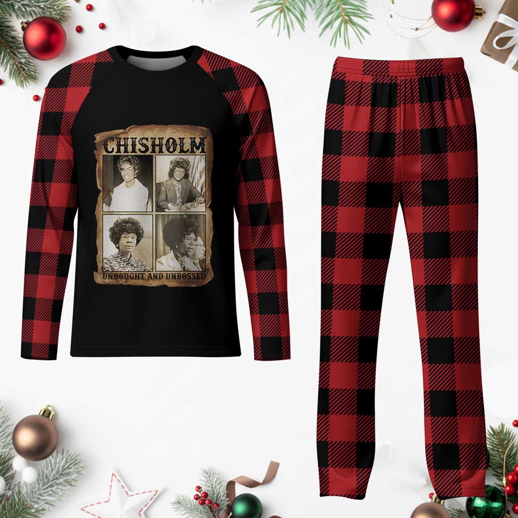 Vintage Shirley Chisholm Unbought And Unbossed Plaid Pajama Set Womens History Month TS12 Buffalo Plaid Print Your Wear