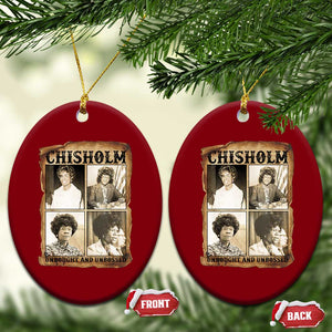 Vintage Shirley Chisholm Unbought And Unbossed Ceramic Ornament Womens History Month TS12 Print Your Wear