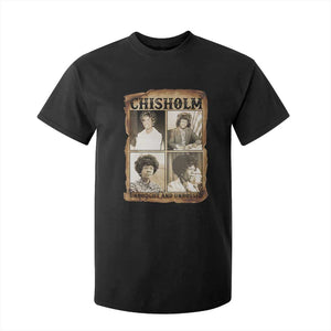 Vintage Shirley Chisholm Unbought And Unbossed T Shirt For Kid Womens History Month TS12 Black Print Your Wear