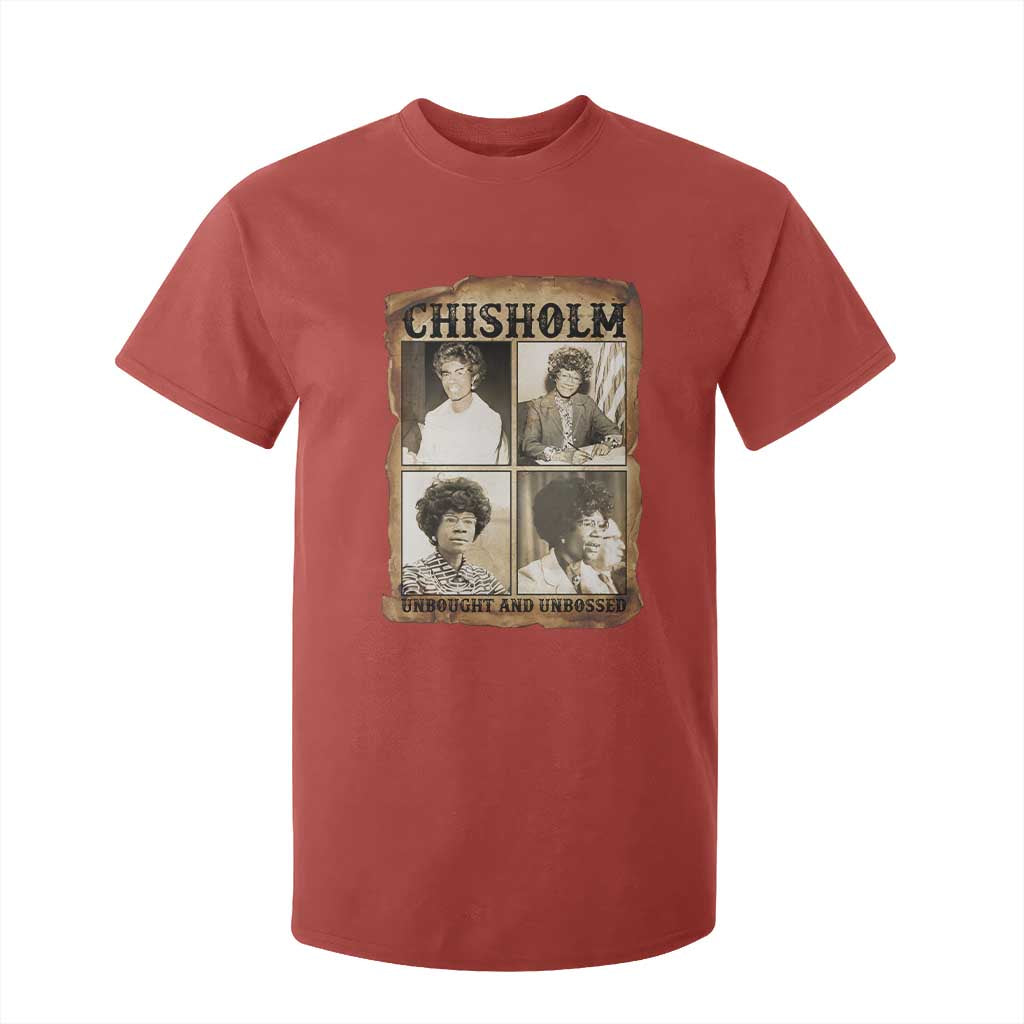 Vintage Shirley Chisholm Unbought And Unbossed T Shirt For Kid Womens History Month TS12 Red Print Your Wear