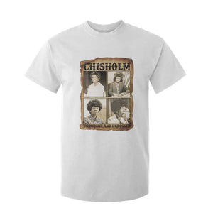 Vintage Shirley Chisholm Unbought And Unbossed T Shirt For Kid Womens History Month TS12 White Print Your Wear