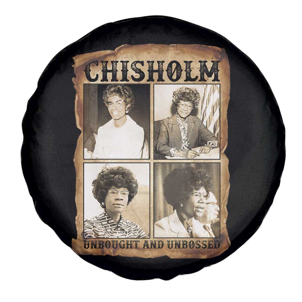 Vintage Shirley Chisholm Unbought And Unbossed Spare Tire Cover Womens History Month TS12 Print Your Wear