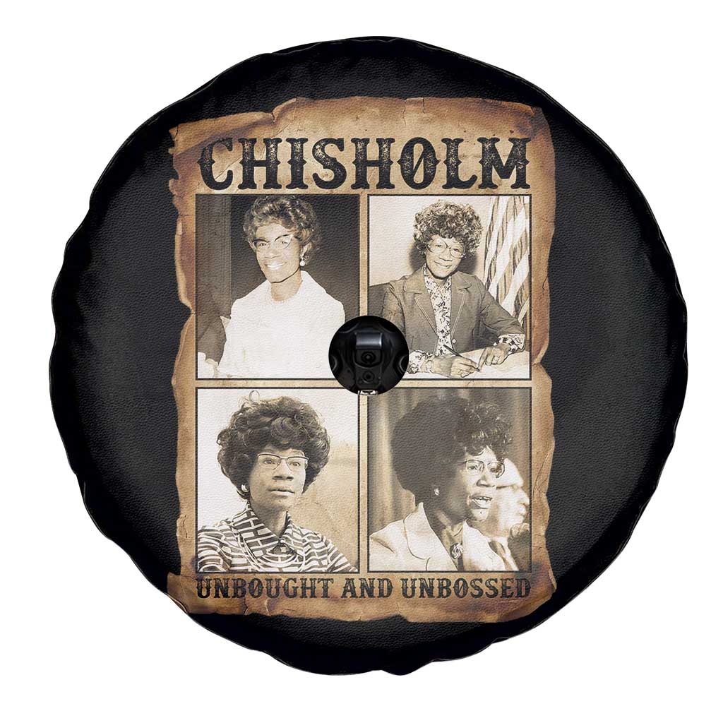 Vintage Shirley Chisholm Unbought And Unbossed Spare Tire Cover Womens History Month TS12 Print Your Wear