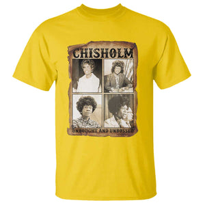 Vintage Shirley Chisholm Unbought And Unbossed T Shirt Womens History Month TS12 Daisy Print Your Wear