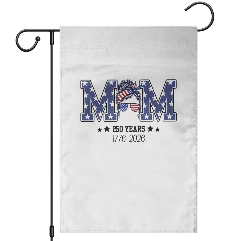 Patriotic Mothers Day Gift Garden Flag USA 250 Years Celebration TS12 White Print Your Wear