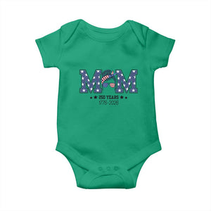 Patriotic Mothers Day Gift Baby Onesie USA 250 Years Celebration TS12 Irish Green Print Your Wear