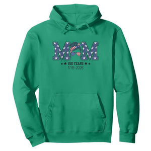 Patriotic Mothers Day Gift Hoodie USA 250 Years Celebration TS12 Irish Green Print Your Wear