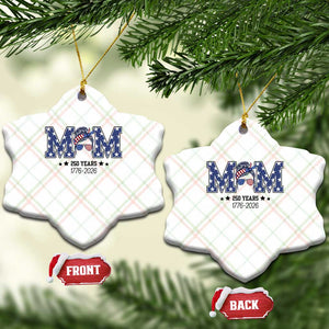 Patriotic Mothers Day Gift Ceramic Ornament USA 250 Years Celebration TS12 Print Your Wear