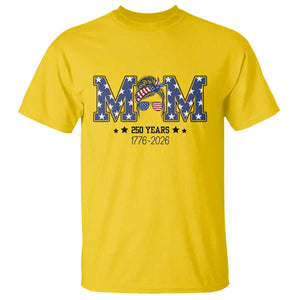 Patriotic Mothers Day Gift T Shirt USA 250 Years Celebration TS12 Daisy Print Your Wear