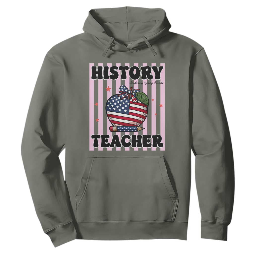 Inspiring Young Minds Teacher Hoodie 250th Anniversary Educator Gift