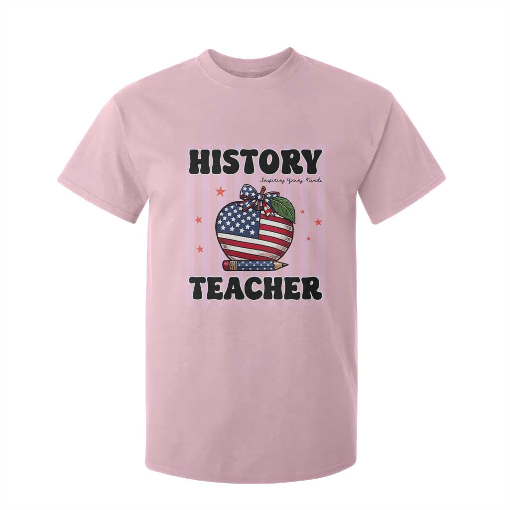 Inspiring Young Minds Teacher T Shirt For Kid 250th Anniversary Educator Gift