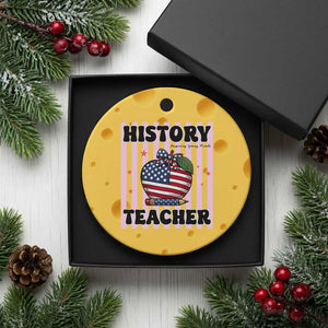 Inspiring Young Minds Teacher Ceramic Ornament 250th Anniversary Educator Gift